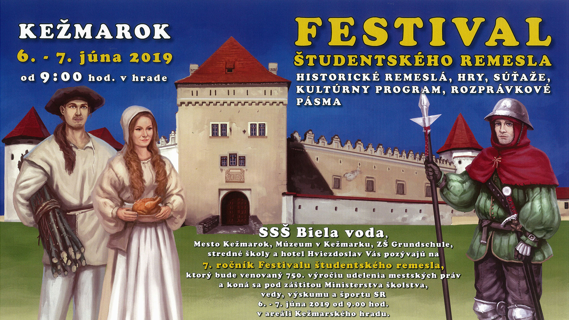 Odkaz na fotogalériu z predstavenia Kežmarok mestom - 7. ročník festivalu študentského remesla.